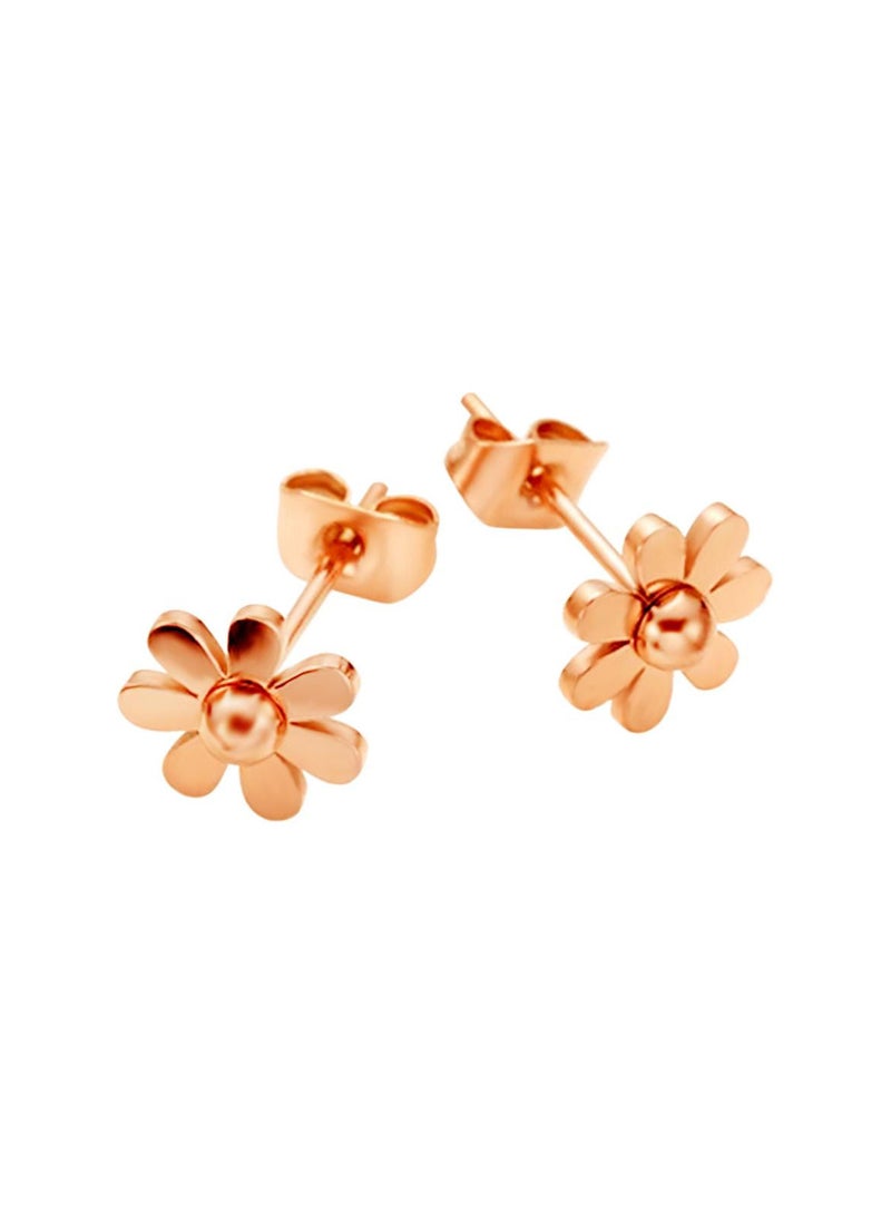 Alissa - Stainless Steel Stud Earrings - Image 1
