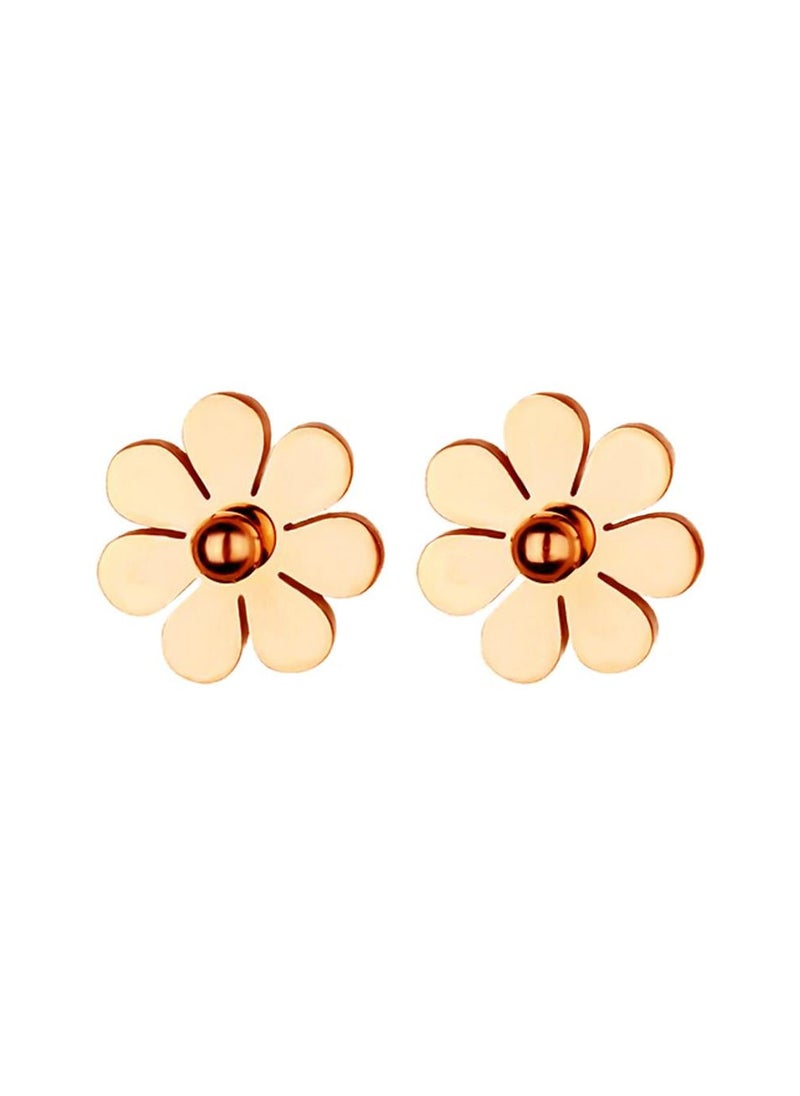 Alissa - Stainless Steel Stud Earrings - Image 1
