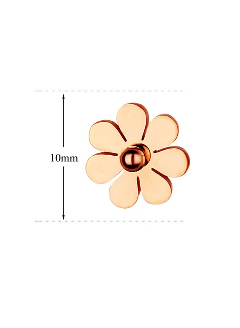 Alissa - Stainless Steel Stud Earrings - Image 1