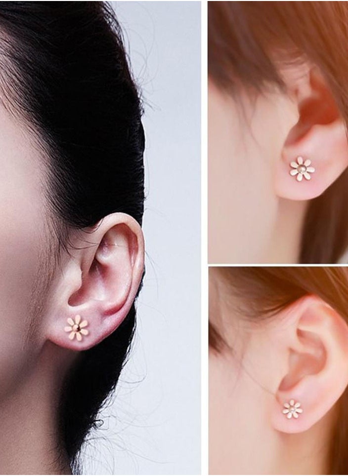 Alissa - Stainless Steel Stud Earrings - Image 1