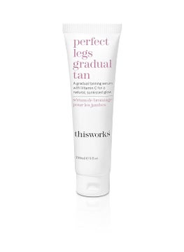 This Works Perfect Legs Gradual Tan Self Tanner with Vitamin E  Shea Butter 150ml