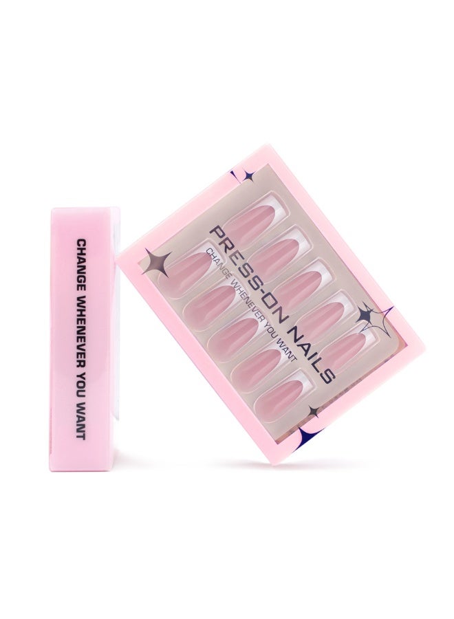 Remy Belle 30 قطعة أظافر لاصقة تشمل الغراء، مبرد أظافر، دافع جلد الأظافر - Image 2