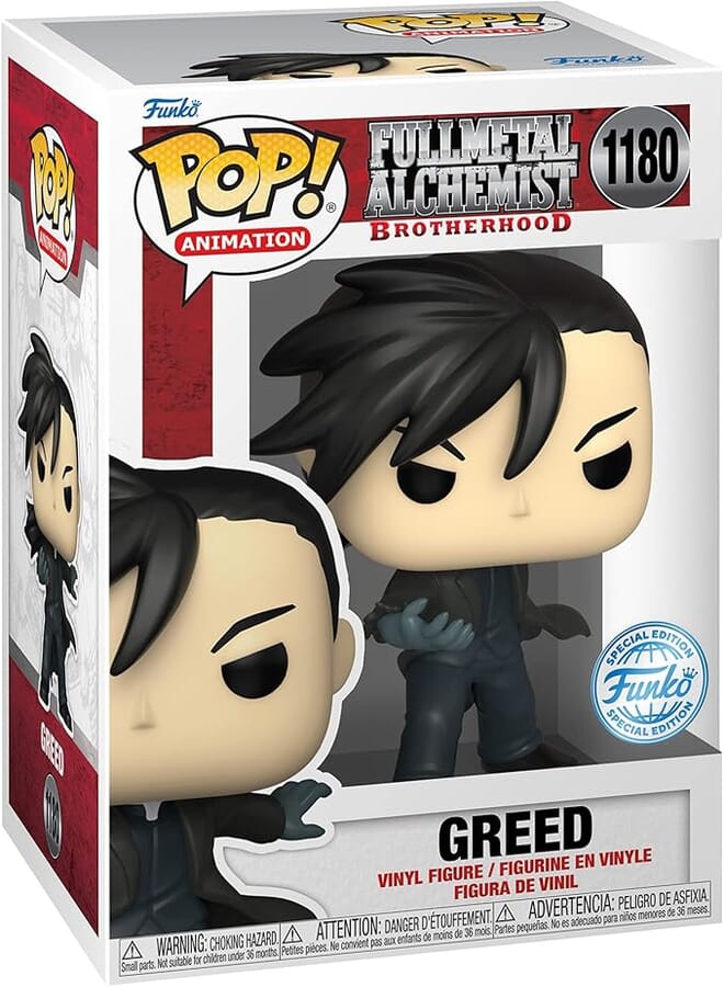 Funko Pop! Anime : Fullmetal Alchemist: Brotherhood - Greed (Exc)