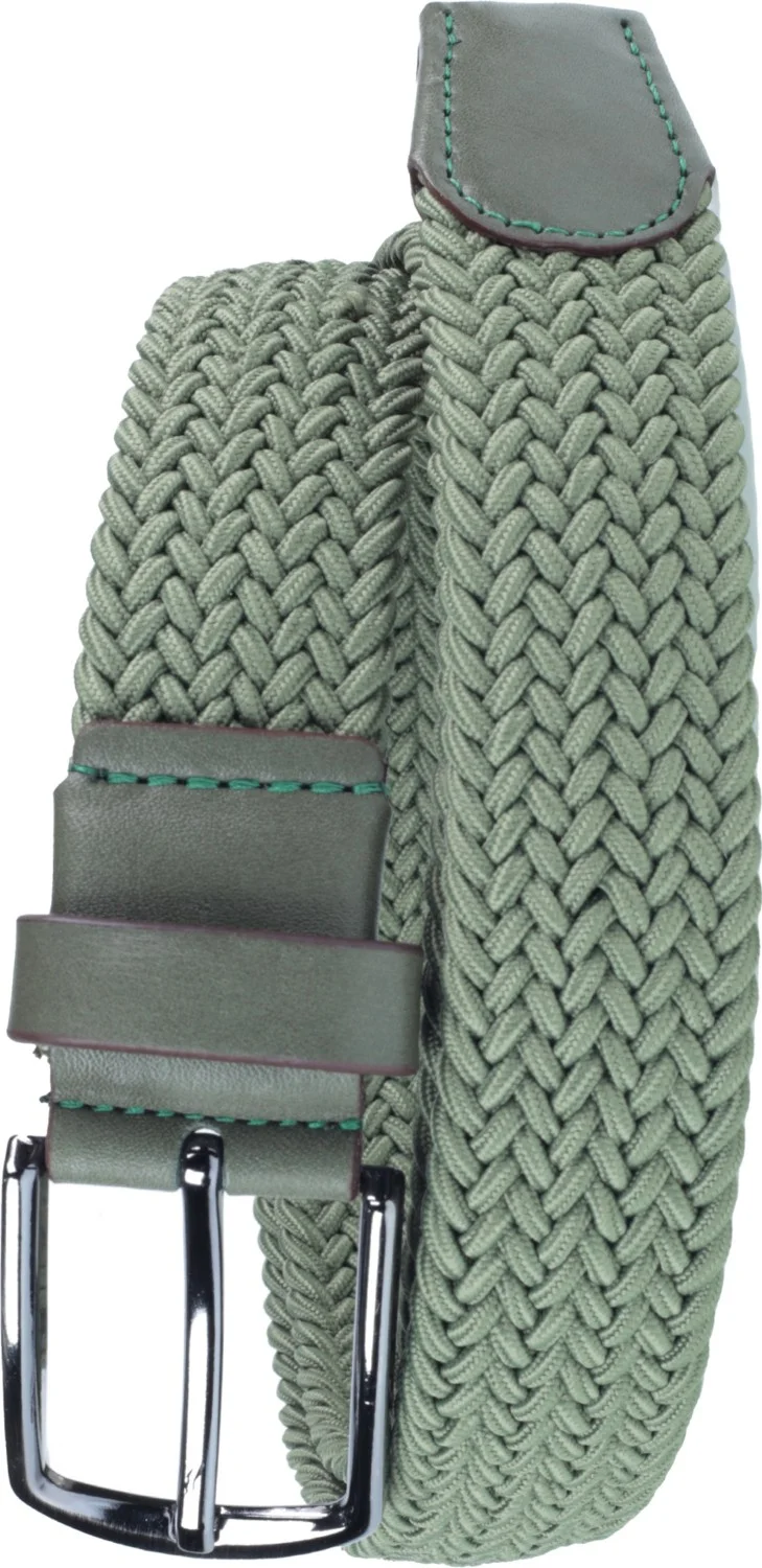 ديريبوند Woven Braided Men's Belt with Elastic, Stretch Features