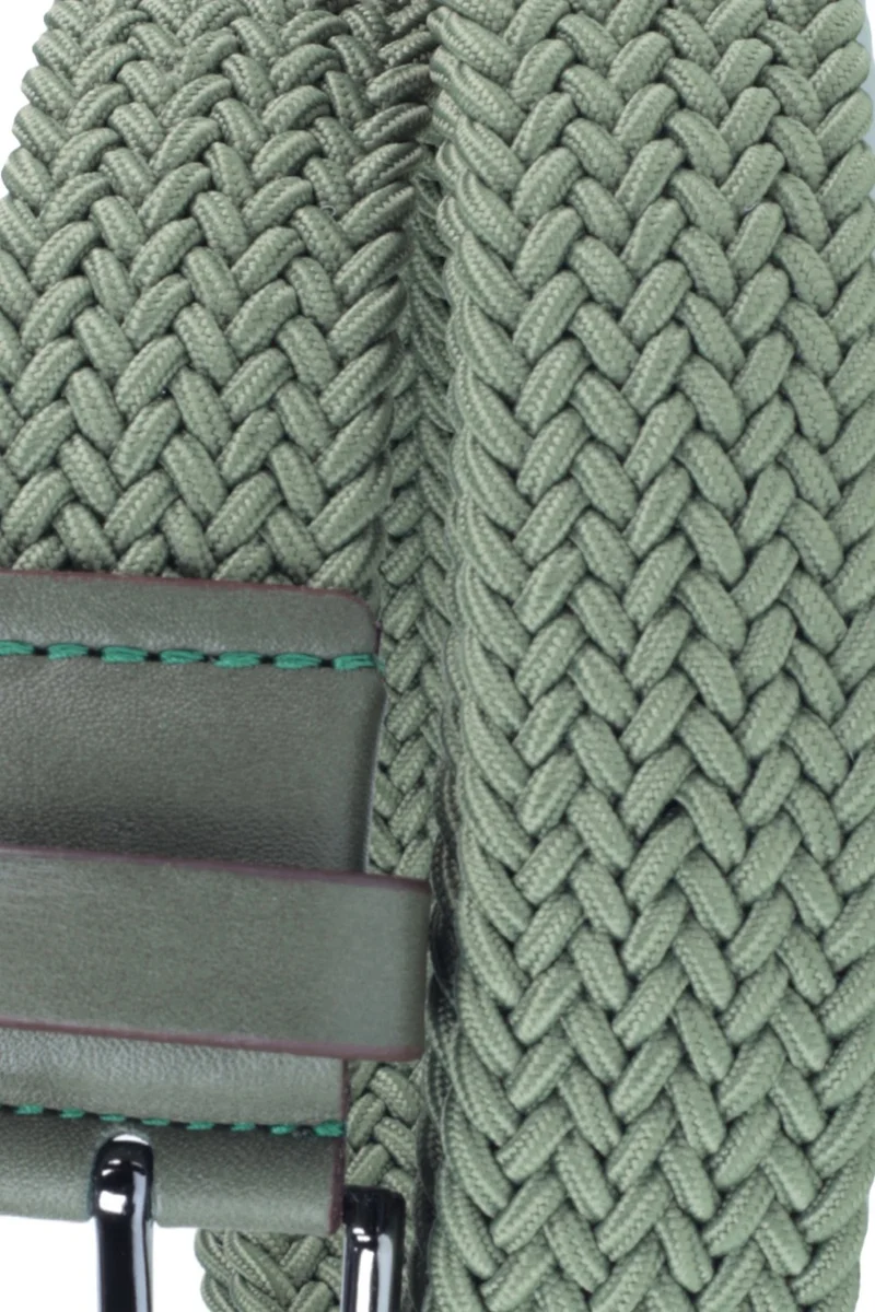 ديريبوند Woven Braided Men's Belt with Elastic, Stretch Features