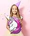 Jergrim Unicorn Pinata 4 Piece Set 16x10 Perfect for Unicorn Theme Birthday Decorations Birthday Girl Party Supplies 1st to 8th Parties Fits piata stuffers and party favors - Image 4