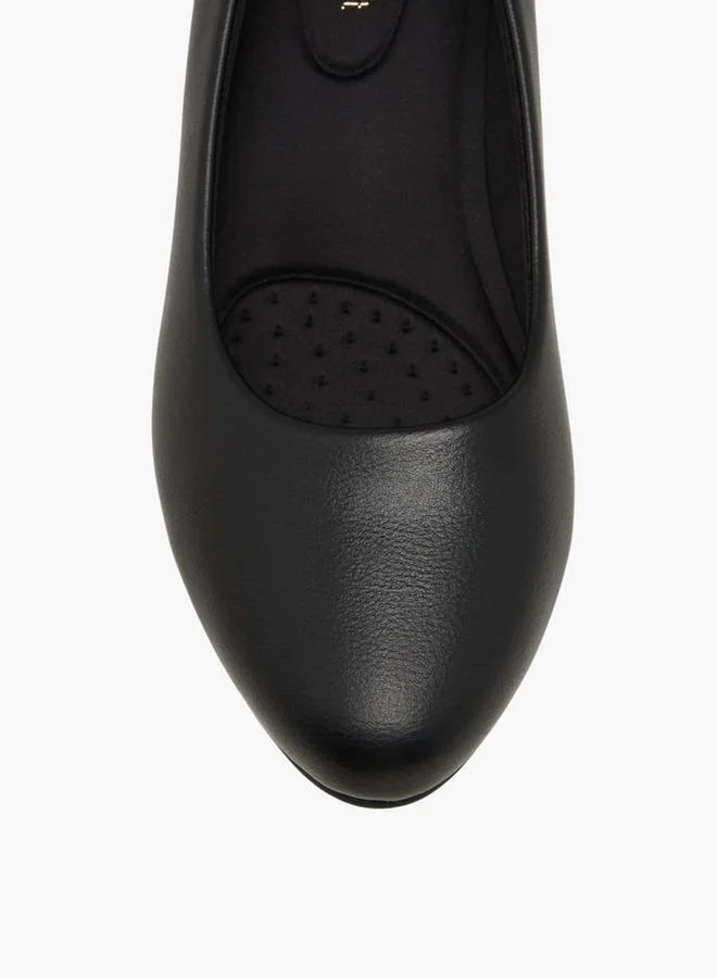 Le Confort BLACK Women Block Heel Pumps for Women | Best Price UAE