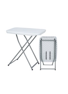 SunBoat Commerce Adjustable Folding Table 5 Heights HDPE Granite Series  - Image 1