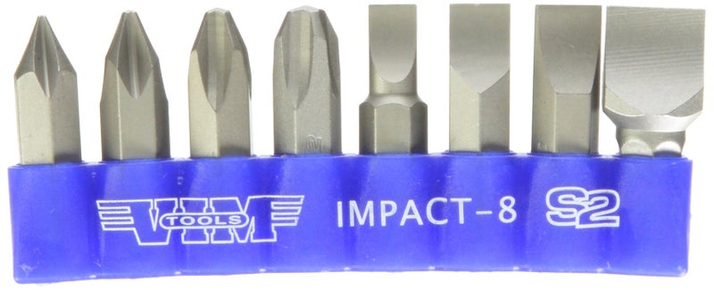 Vim Tools Impact-8 Impact Quality S2 Bit Set - 8 Piece - Image 3