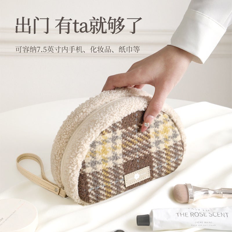 Plush Cosmetic Bag - Image 3