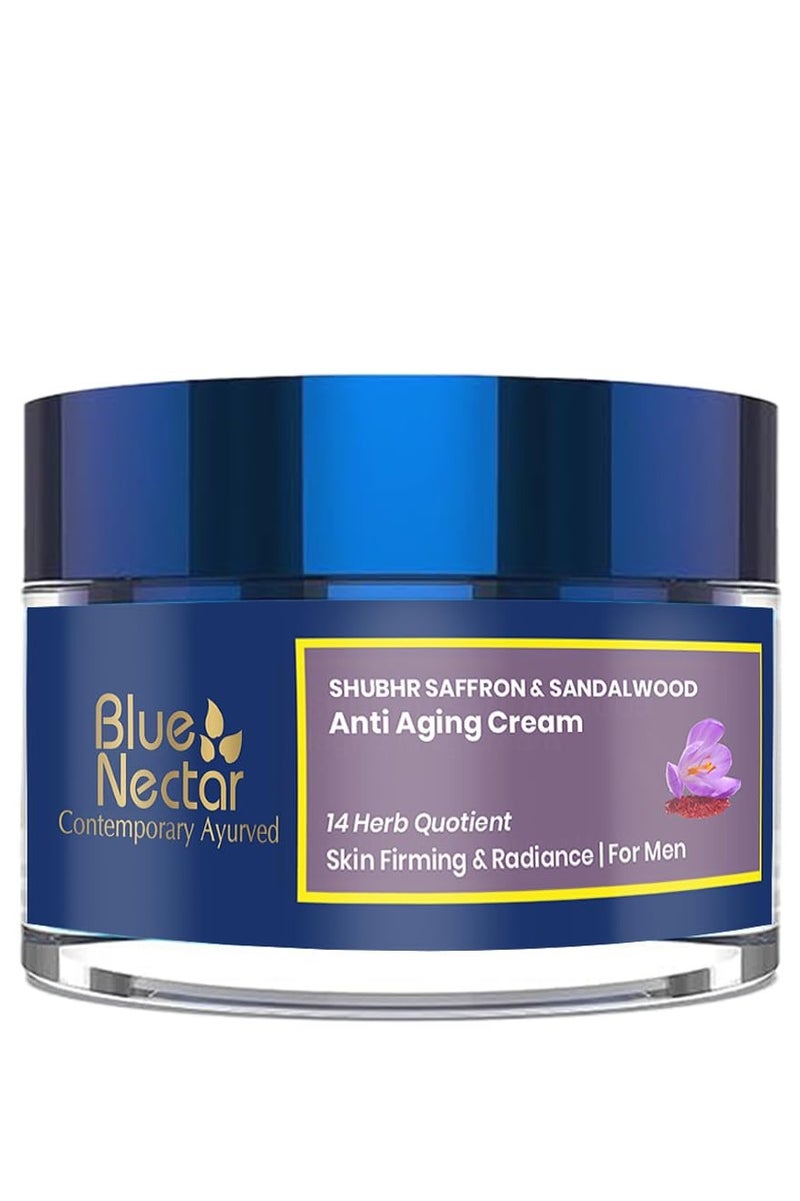 Blue Nectar Natural Skin Brightening  Face Cream For Men 50g - Image 1
