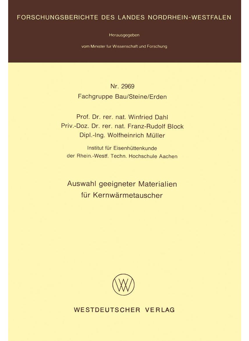 Auswahl geeigneter Materialien für Kernwärmetauscher 