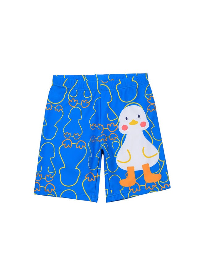 إسكدنيا ملابس سباحة للأطفال ملابس سباحة للأولاد بدلة سباحة واقية من الشمس بأكمام طويلة سريعة الجفاف للأولاد ملابس سباحة احترافية للأولاد - اللون: F001: بدلة سباحة من الصلب بخوذة بطة، مقاس قبعة السباحة المرس - Image 3