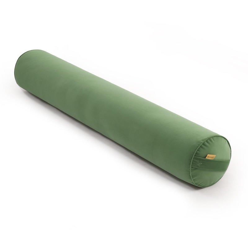 Ailuteie Bolster Pillow for Bed - Long Round Body Pillow for Adults, Cuddle Pillow for Sleeping, Full-Length Support,47.24 x 7.87 Inches,Olive Green - Image 1