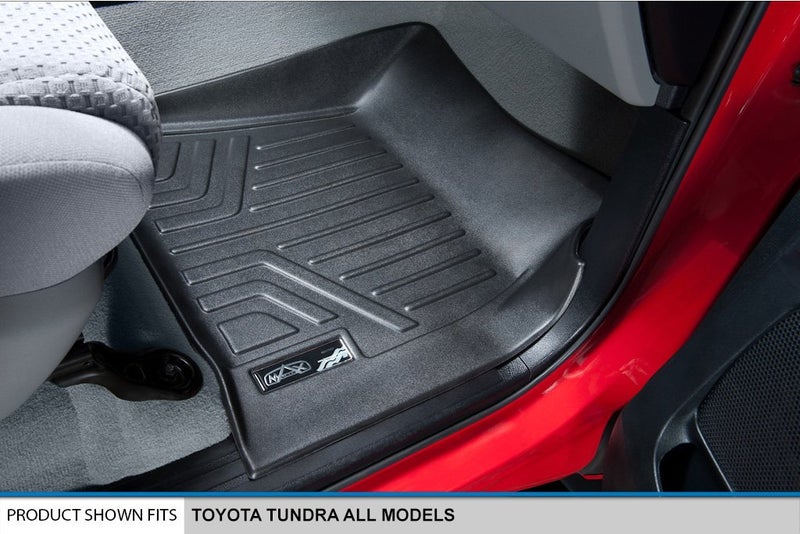 MAX LINER MAXLINER Floor Mats 2 Row Liner Set for 2007-2011 Toyota Tundra - Image 3