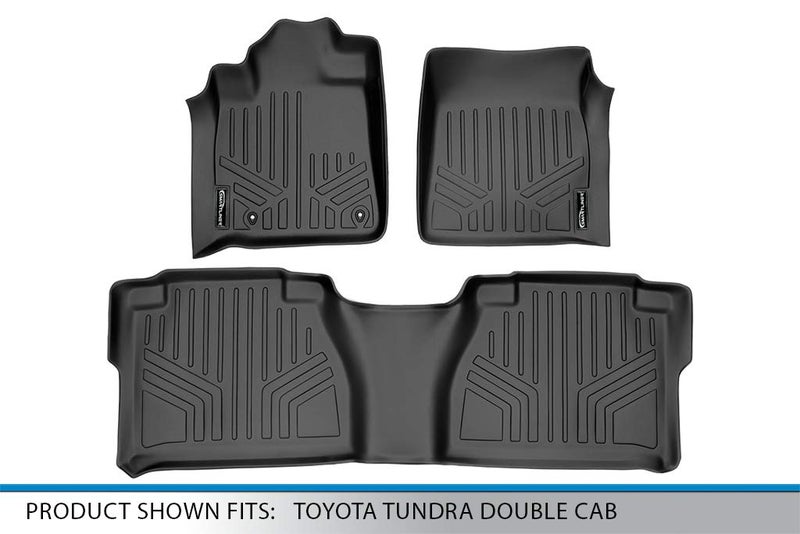 MAX LINER MAXLINER Floor Mats 2 Row Liner Set for 2007-2011 Toyota Tundra - Image 5