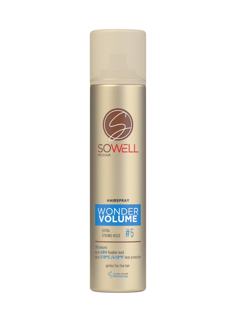 SOWELL Wonder Volume Hairspray Extra Strong Hold 300 ml - Image 1
