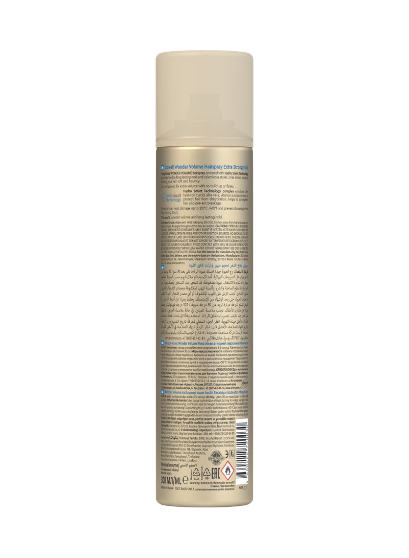 SOWELL Wonder Volume Hairspray Extra Strong Hold 300 ml - Image 2