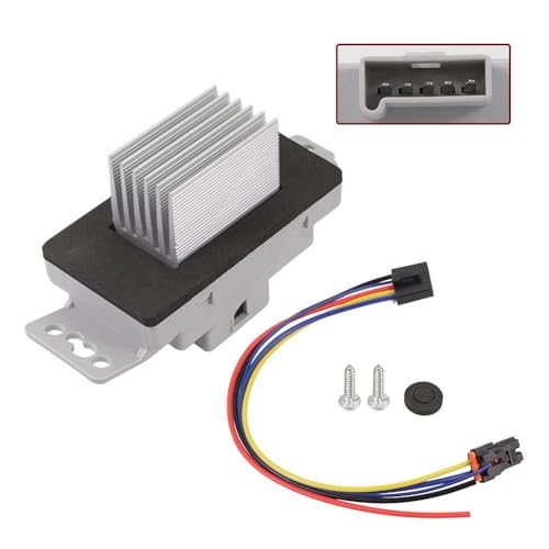 TAMKKEN 22754990 15-81727 15-81773 Blower Motor Resistor Fit for Chevy Impala 2005 2006 2007 2008 2009 2010 2011 2012 2013, Grand Prix 2004-2008,Monte Carlo 2004-2007,Allure 2005-2009,1581727 1581773 - Image 1