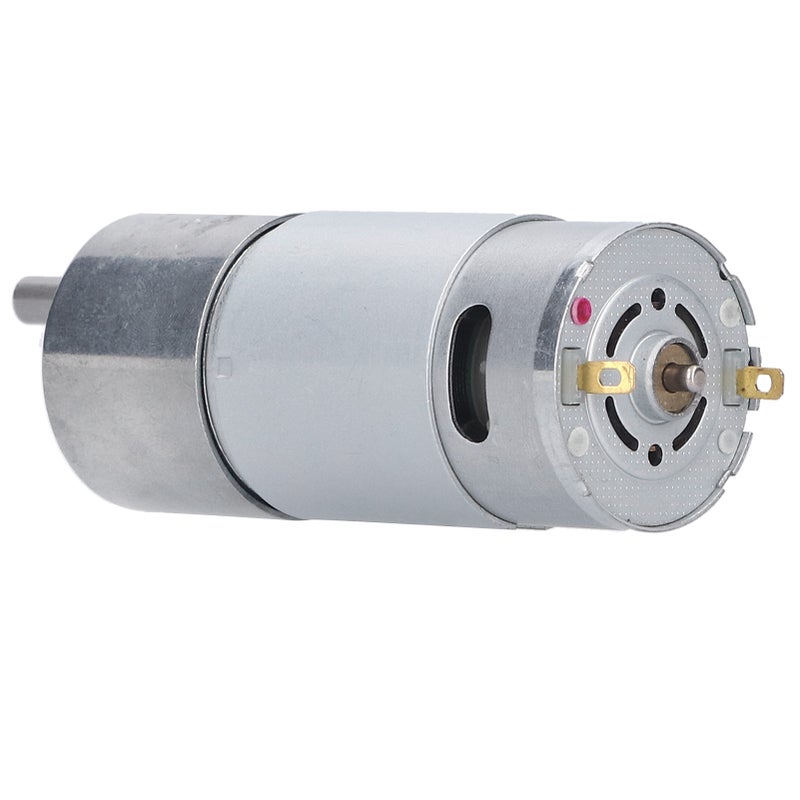 Gear Motor Aluminum Alloy High Torsion Speed Reduction Transmission Accessories JGB37‑550 12V 100PRM - Image 2
