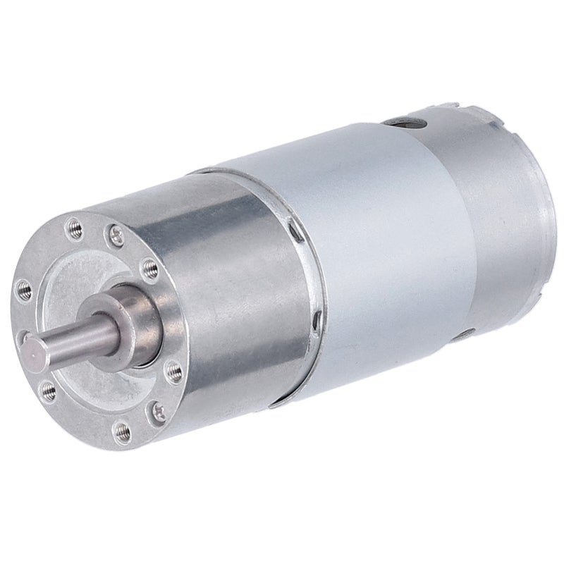 Gear Motor Aluminum Alloy High Torsion Speed Reduction Transmission Accessories JGB37‑550 12V 100PRM - Image 1