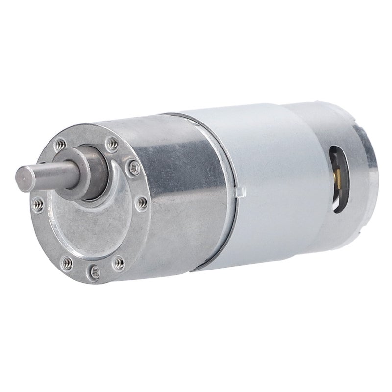 Gear Motor Aluminum Alloy High Torsion Speed Reduction Transmission Accessories JGB37‑550 12V 100PRM - Image 3