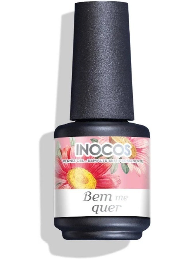 INOCOS Tales of the Rose Garden Gel Polish FL1 Loves Me 15ml - Image 1