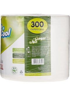 Soft n Cool Soft N Cool Eco-Friendly High Absorbency Kitchen Maxi Roll Tissue, 1Ply x 300meter  - Image 2