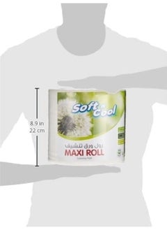 Soft n Cool Soft N Cool Eco-Friendly High Absorbency Kitchen Maxi Roll Tissue, 1Ply x 300meter  - Image 4