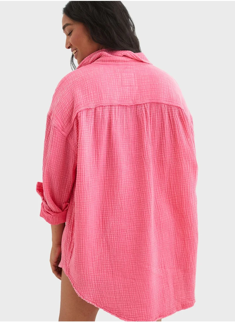 آري من امريكان ايجل Button Down Shirt