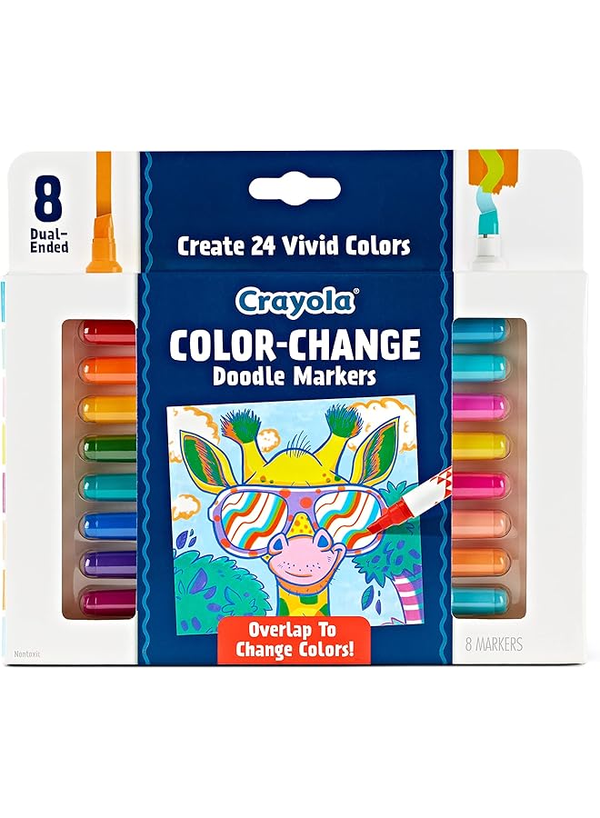 Crayola Color Change Markers Gift For Teens 8Ct - Image 1