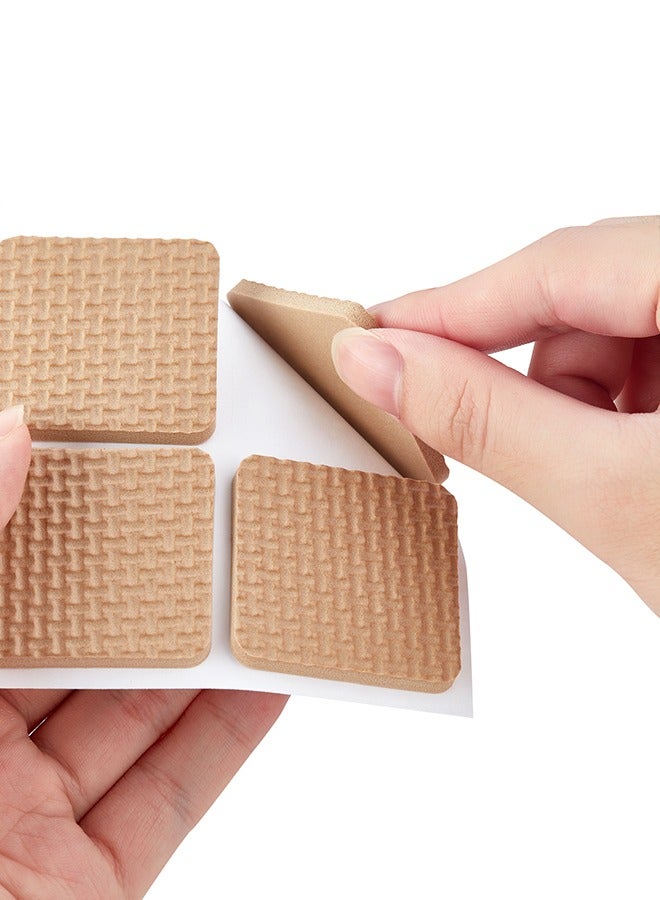 LAWAZIM Furniture Non Slip Pads set sponge square shape |Felt Pads Floor Protectors | Chair Felt Pads | Felt Pads for Furniture Feet - Furniture Pads for Hardwood Floors | Protect Your Floors  - Image 3