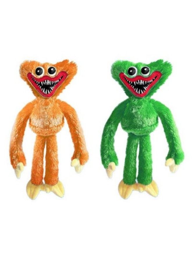 ACLIX Poppy Playtime Plush Toy New Design Huggy Wuggy Orange / Green 40cm - Image 3