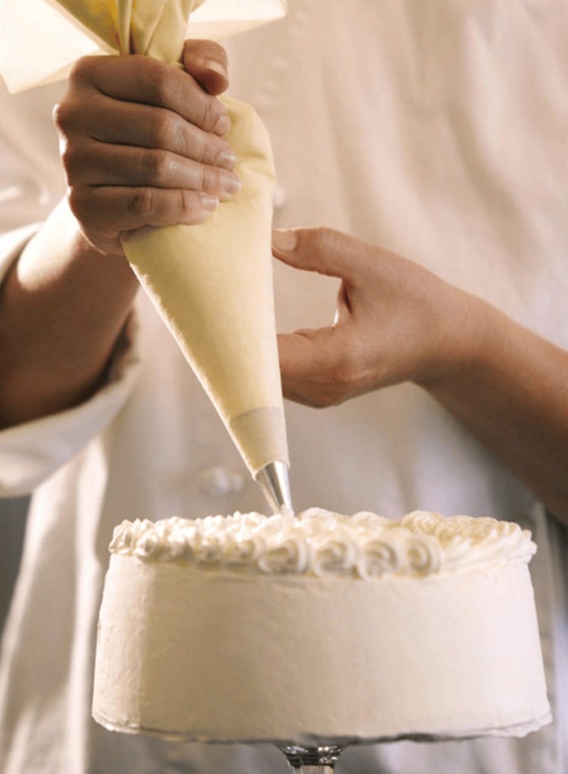 Mrs. Anderson's Baking 26-Piece Stainless Steel Pastry Cookie Cake Decorating Tips Set Silver - Image 3