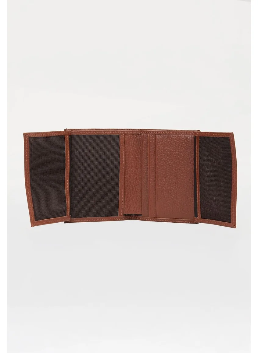 Tudors Genuine Leather Camel Wallet
