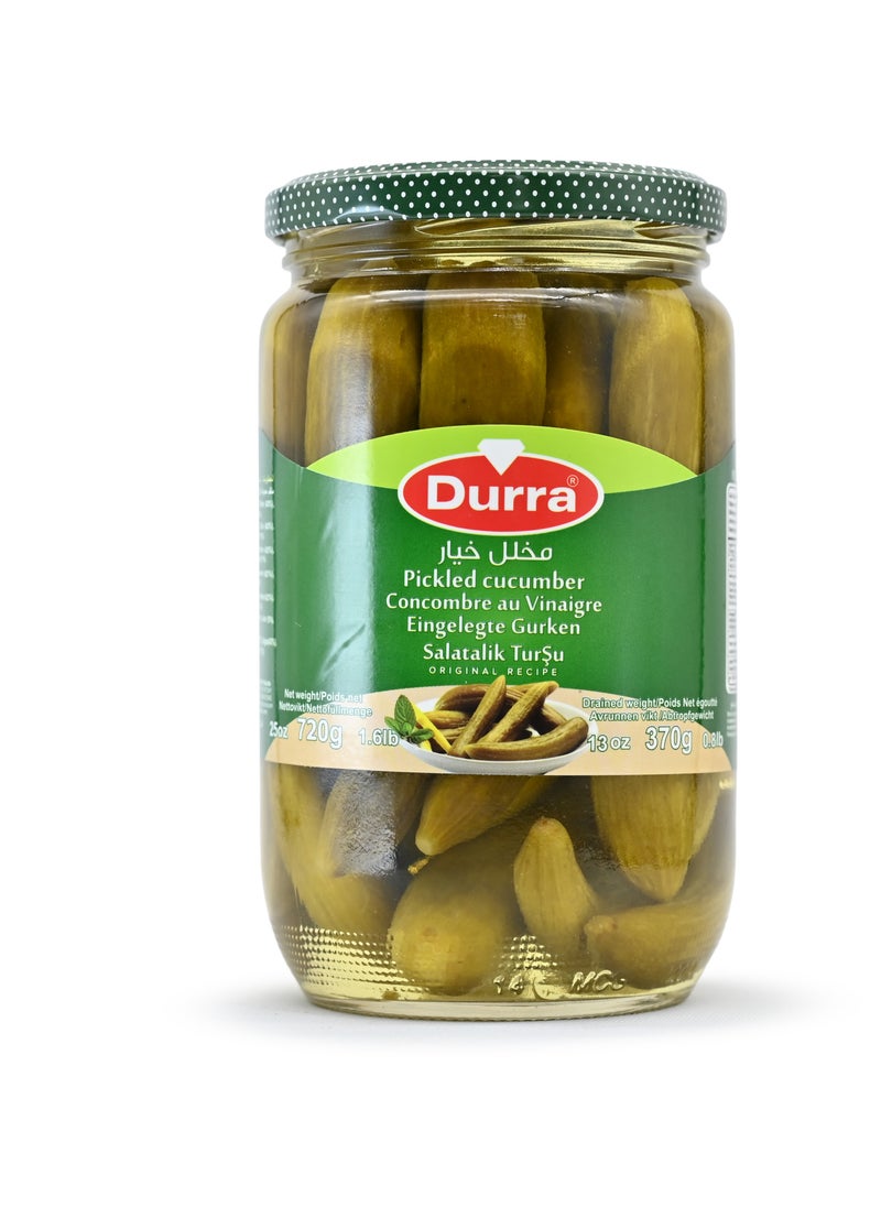 Durra pickled cucumber 720 GM  - Image 1
