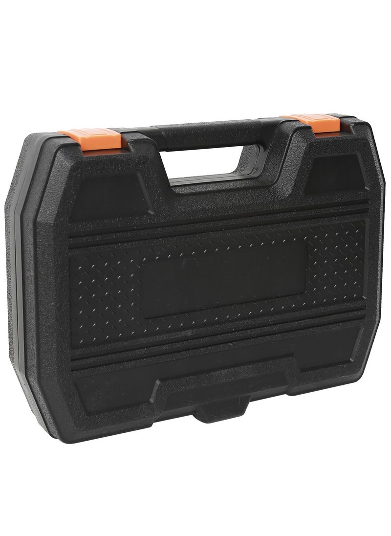 KSEIBI Full Toolset Plastic Box 84-PC, Orange, Household Basic Hand Tool Set with Case for Home Maintenance, Automotive Maintenance, Plumbing Repairs, Mechanical Repairs and DIY Projects and All Purpose.  - Image 2