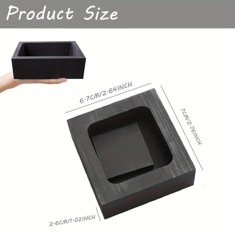 High Temperature Gold Ingot Casting Mold 280g for DIY Jewelry Making Tools - Image 4