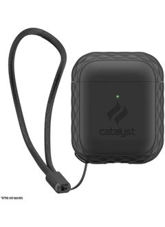 Catalyst Lanyard Case For Airpods 1 & 2 Stealth Black  - Image 1