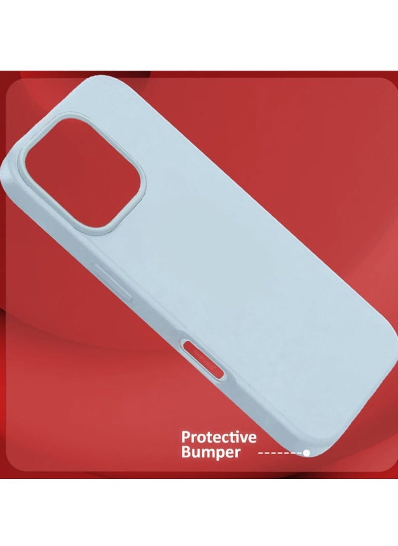 Raxoom Liquid Silicone Case for iPhone 16 Pro - Ultra Slim Design with Soft Anti-Scratch Microfiber Lining & Drop Protection - Image 5