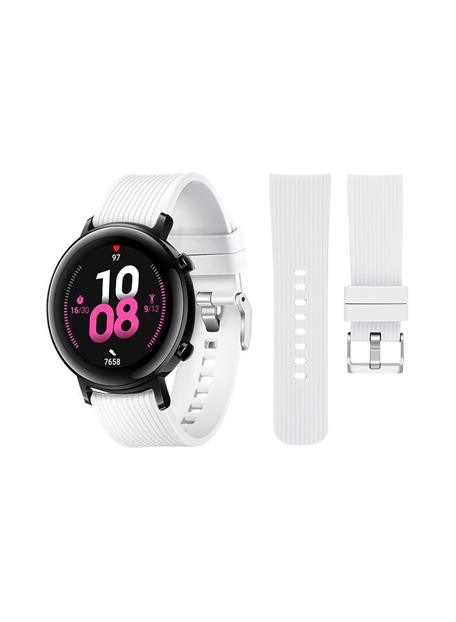 Stylish Replacement Band For Huawei Watch GT/GT 2 42mm White - Image 1