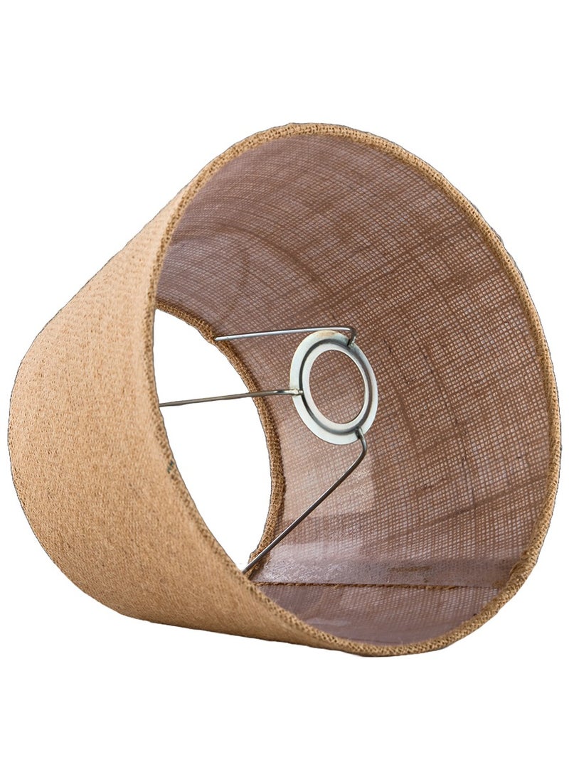 NAGAFA SHOP شابوه اباجورة كتان بيج SH-BEk 17/23  - Image 2