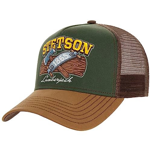 Stetson Lumberjack Trucker Cap Women/Men Brown One Size - Image 1