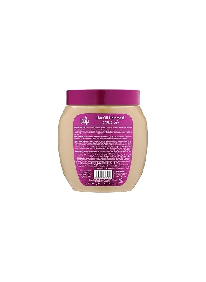 Paris Collection Garlic Hot Oil Hair Mask Unisex 1000ml - Image 2