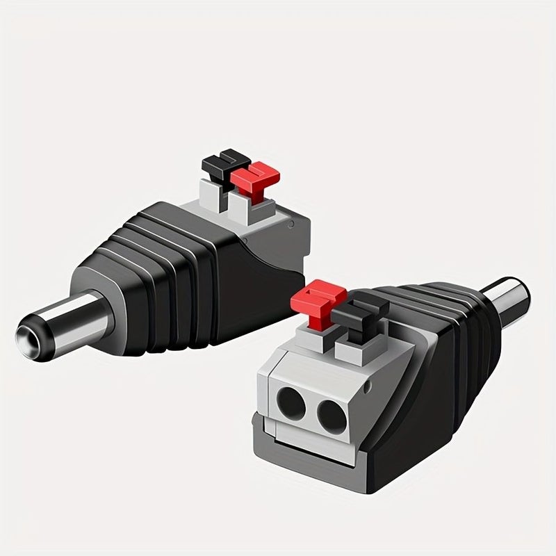 موصلات نحاسية معزولة للذكور ثقيلة التحمل DC12-24V 5 قطع توصيل بدون لحام - Image 2