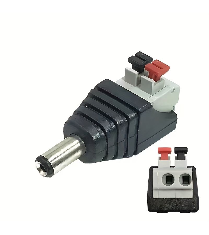 موصلات نحاسية معزولة للذكور ثقيلة التحمل DC12-24V 5 قطع توصيل بدون لحام - Image 4