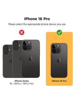 VRS Design D-Wallet Origin iPhone 16 PRO Case Cover Wallet with Semi Automatic Credit Card Holder Slot [3 Cards] & Camera Lens Protector Kickstand - Metallic Green  - Image 2