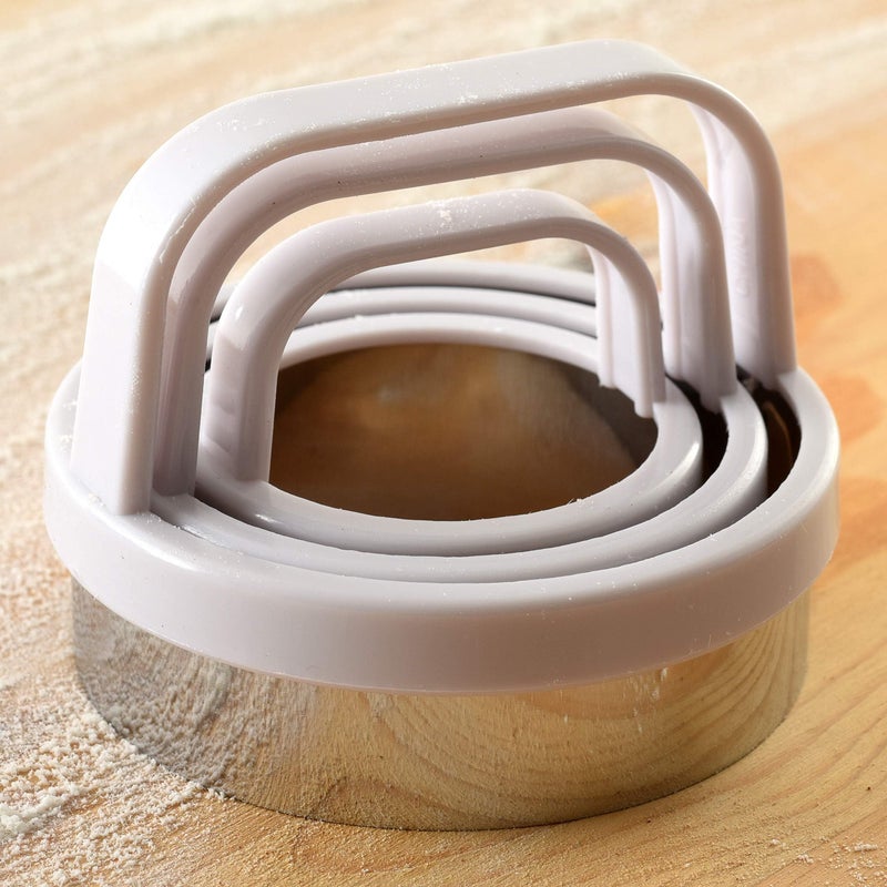 Norpro Biscuit/Cookie Cutters, Set of 3, As Shown - Image 2