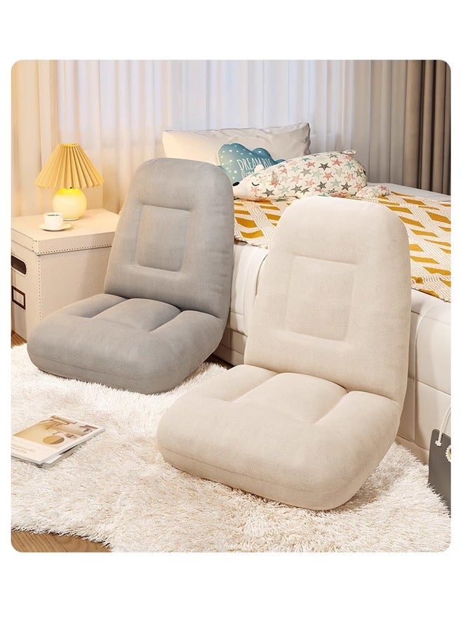 3-in-1 Convertible Sofa Bed ,Adjustable Recliner Chair Couch Bed, Full Cotton Foldable Couch Convertible for Living Room Bedroom Small Spaces, Foldable Couch with Pillow for Resting/Reading in Small Space, Studio, Office, Apartment, Compact Living Room, Dark Gray