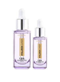 L'OREAL PARIS Hyaluron Expert Replumping Serum With Hyaluronic Acid - 30ml +15 ml  - Image 1